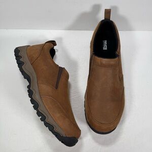 Duluth Trading Co Brown Slip-On Loafers